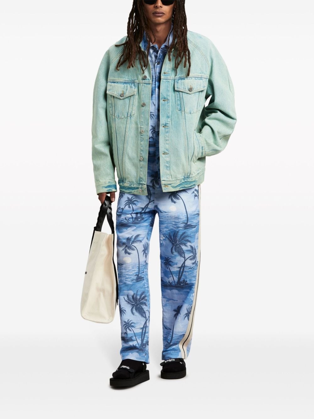 overdyed denim jacket - 2