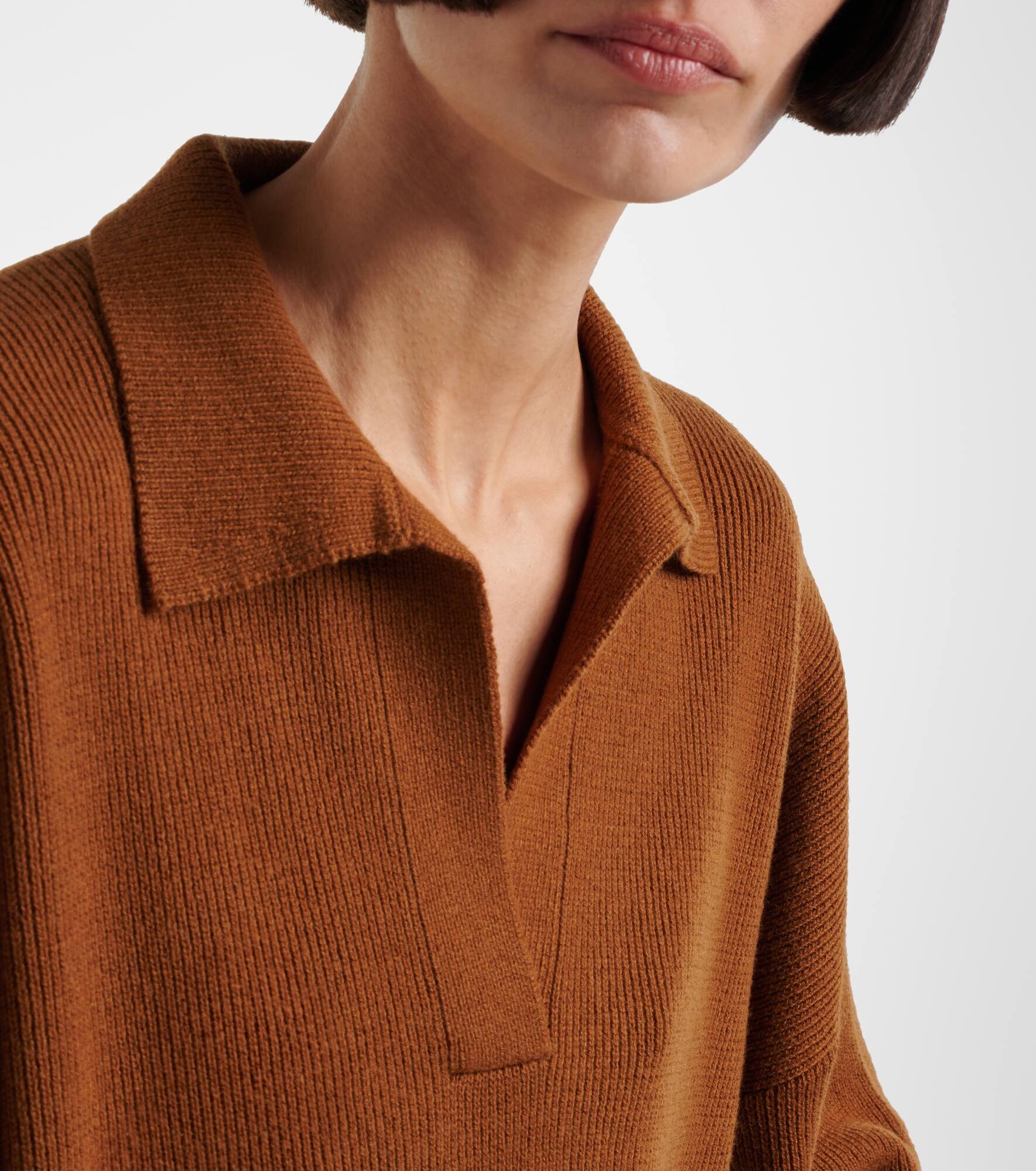Louise wool and cashmere polo sweater - 5