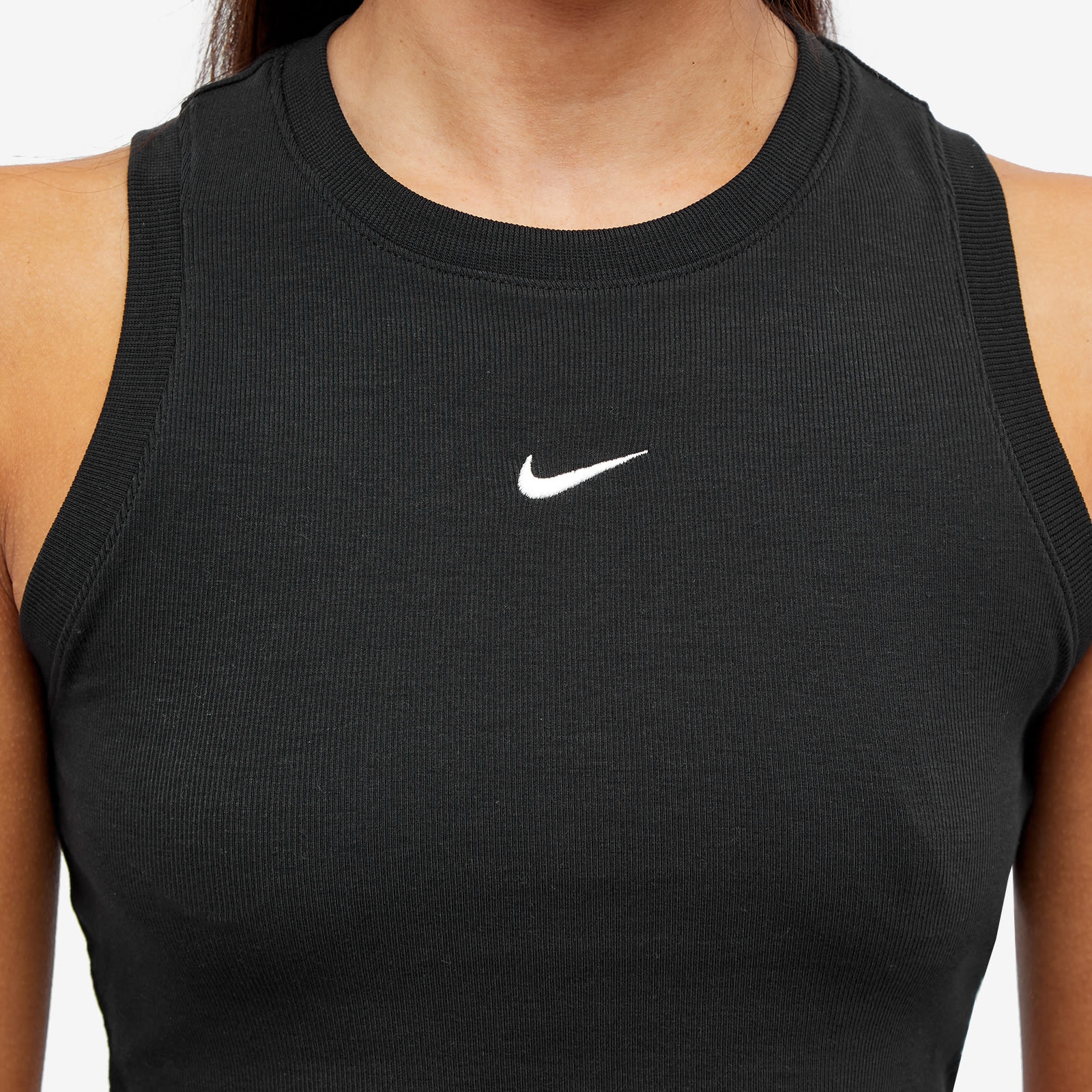 Nike Essential Rib Crop Tank Top - 5