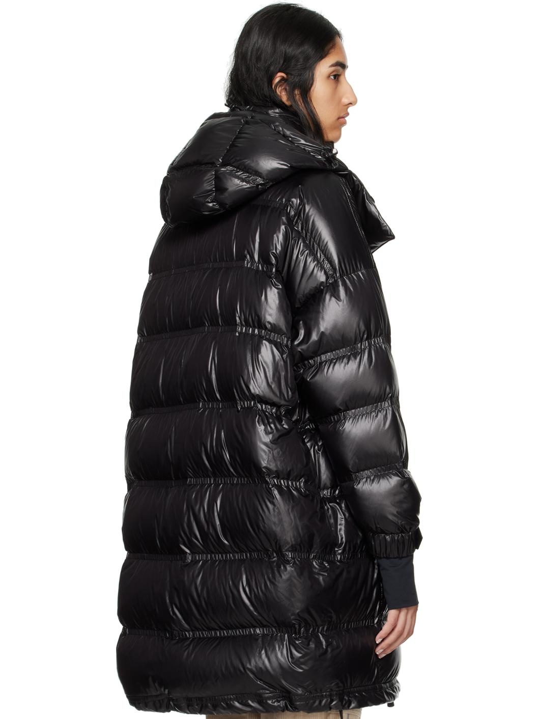 Black Rochelairs Down Coat - 3
