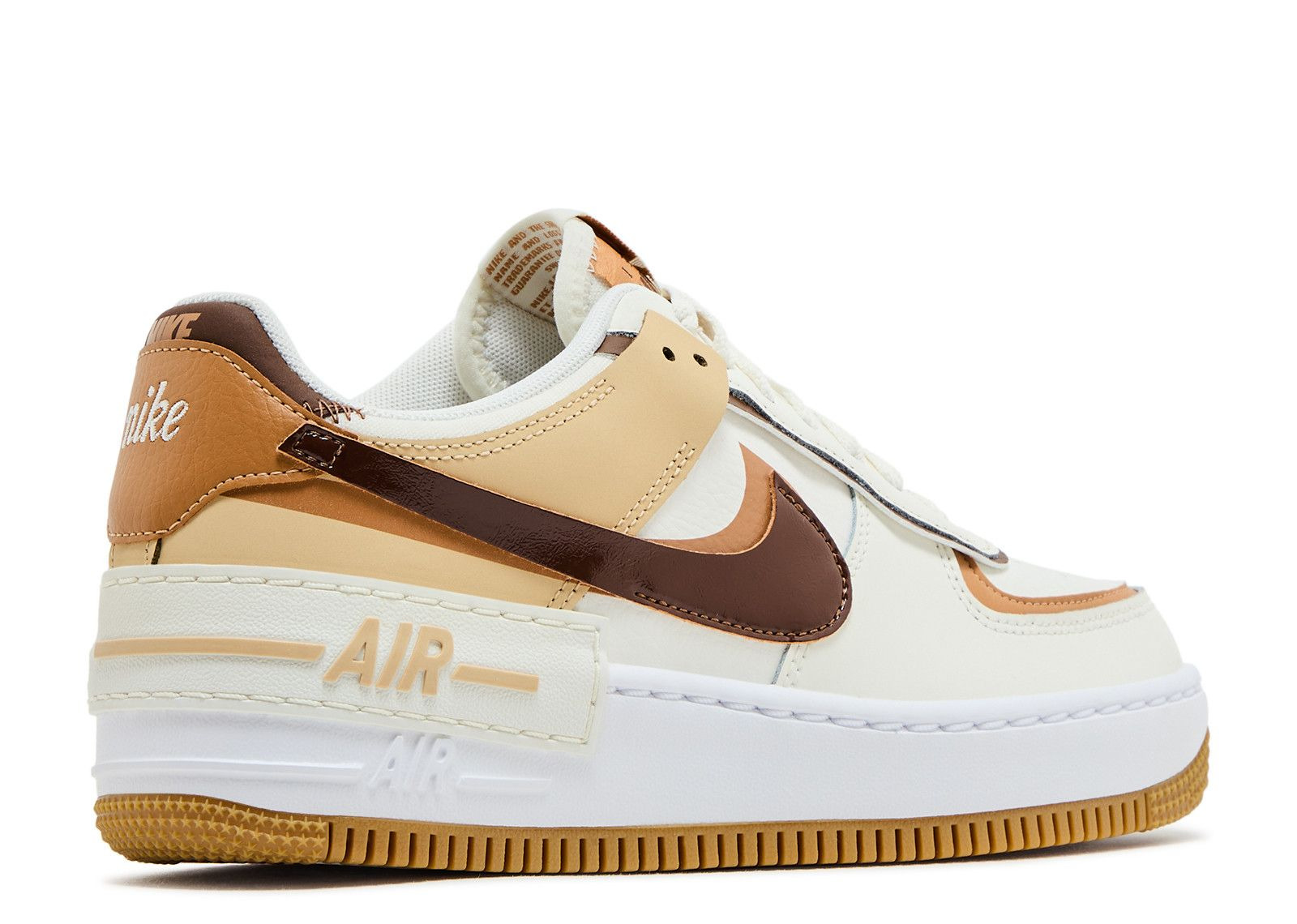 WMNS AIR FORCE 1 SHADOW 'SAIL FLAX SESAME' - 3