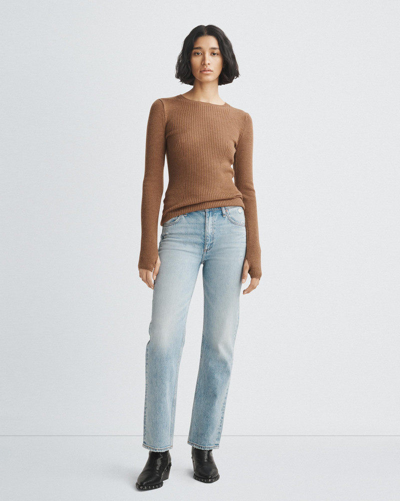rag & bone Audrina Wool Crew
Slim Fit Sweater outlook
