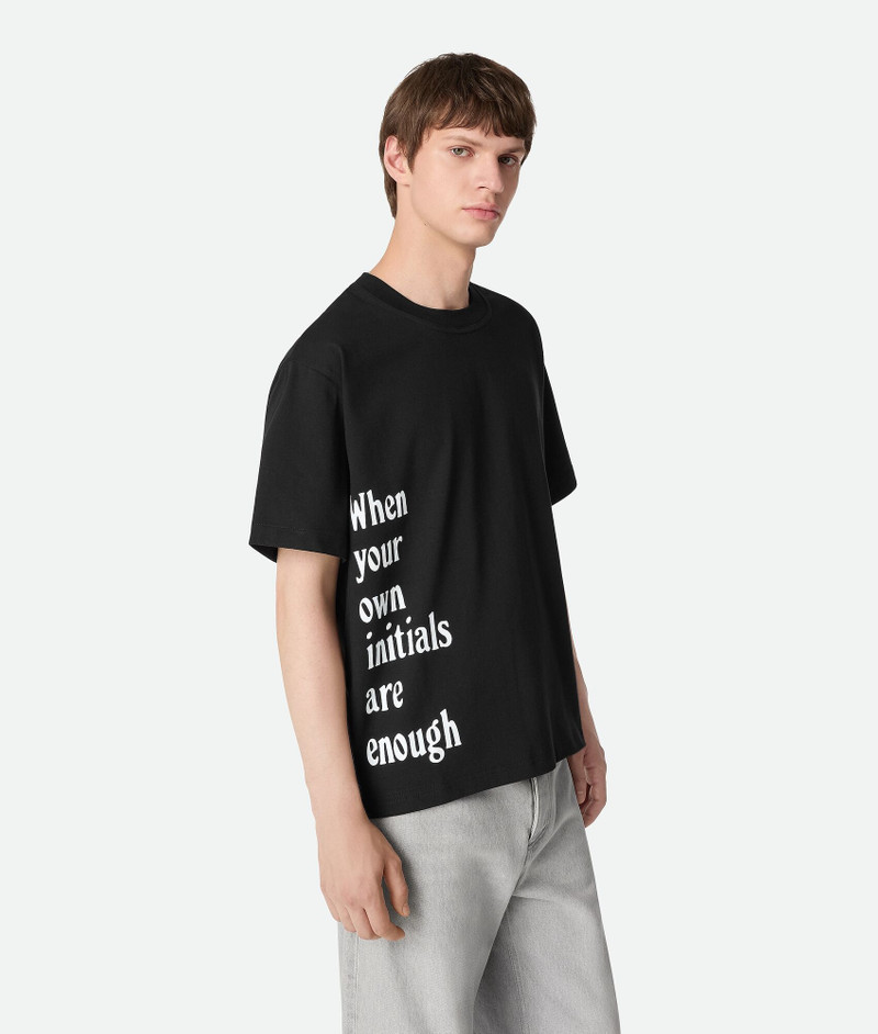 Bottega Veneta Cotton Printed Jersey T-Shirt outlook