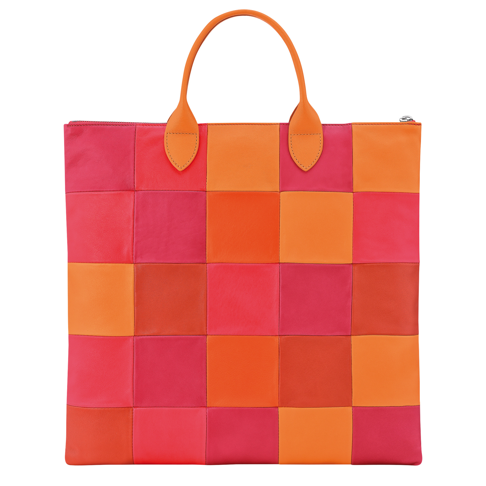 Re-Play L Handbag Carrot - Leather - 4