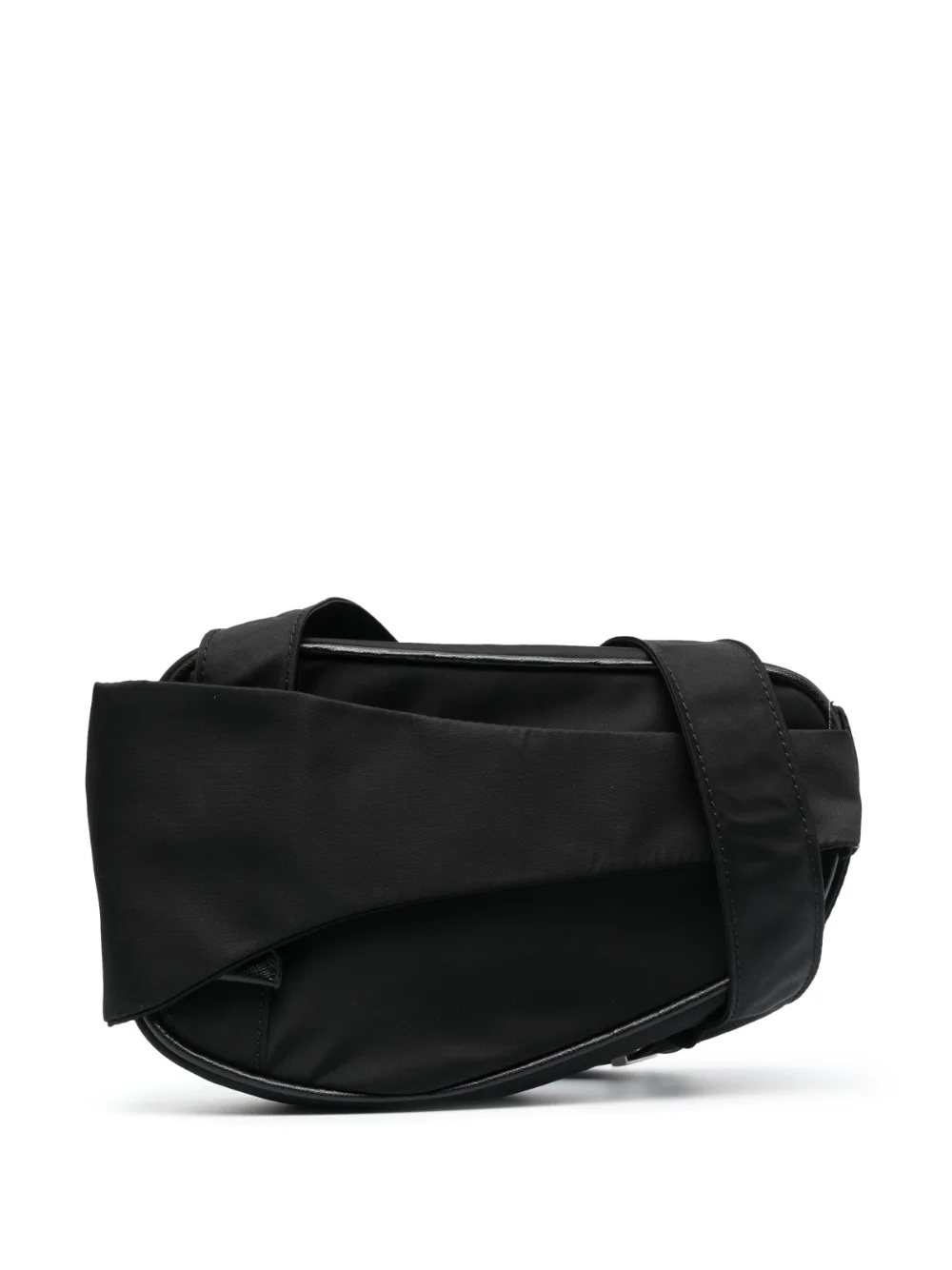 logo-plaque belt bag - 1