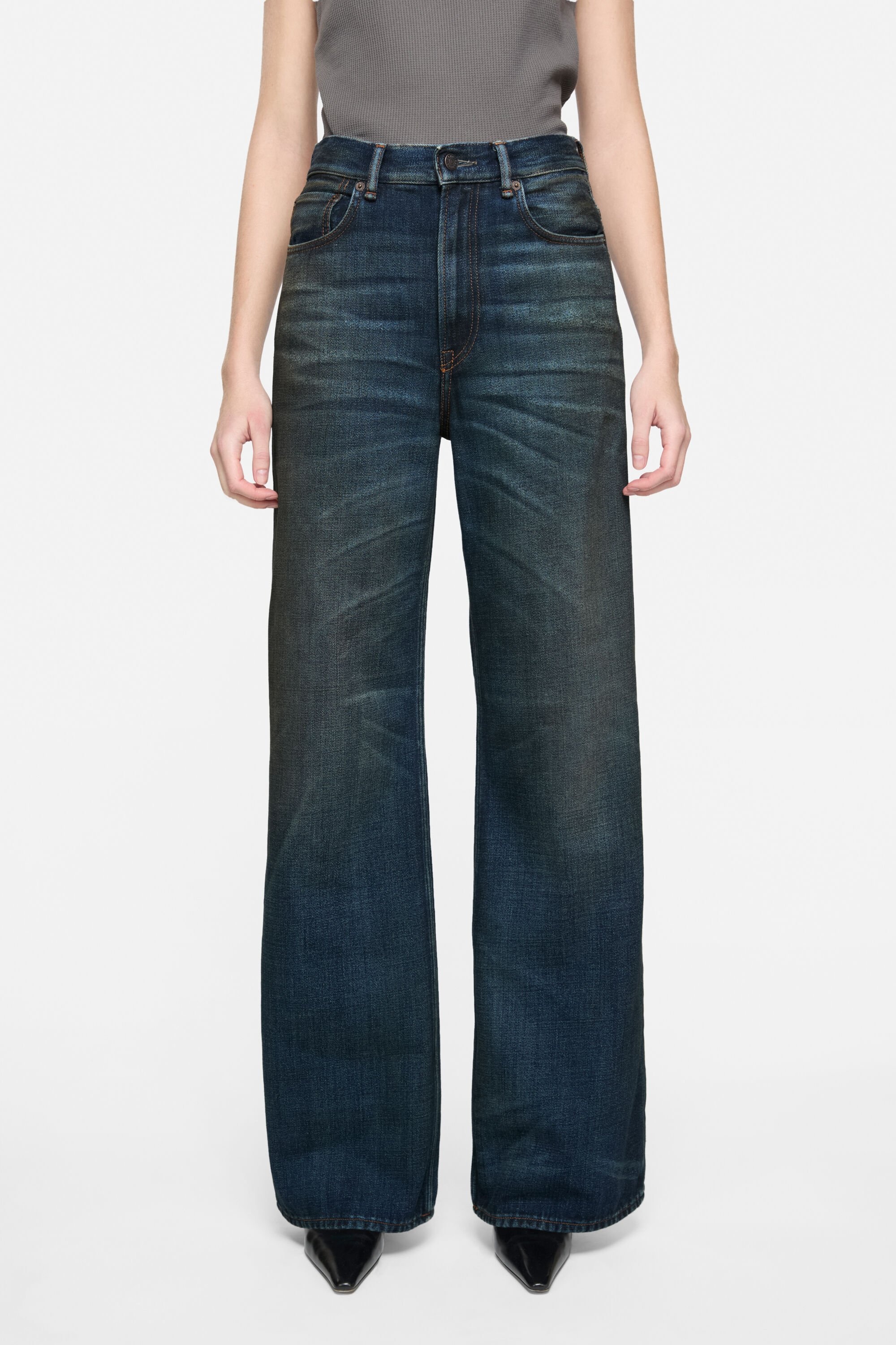 Regular fit jeans - 2022F - Dark Blue - 3