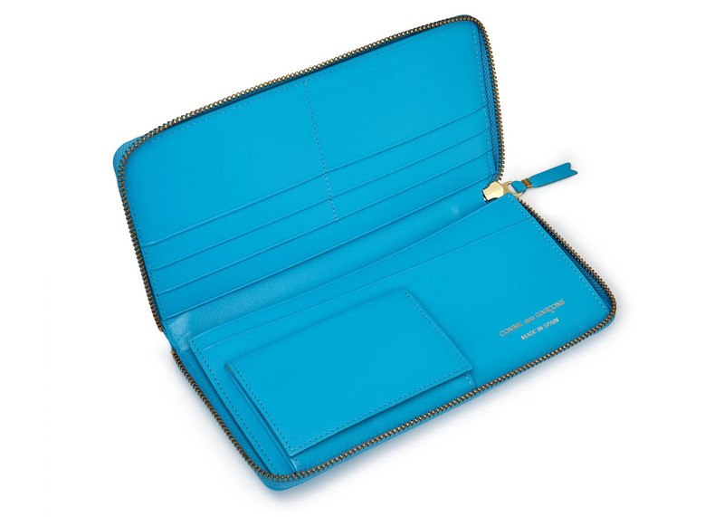 Comme Des Garçons Comme des Garcons SA0110 Colour Plain Wallet Blue outlook
