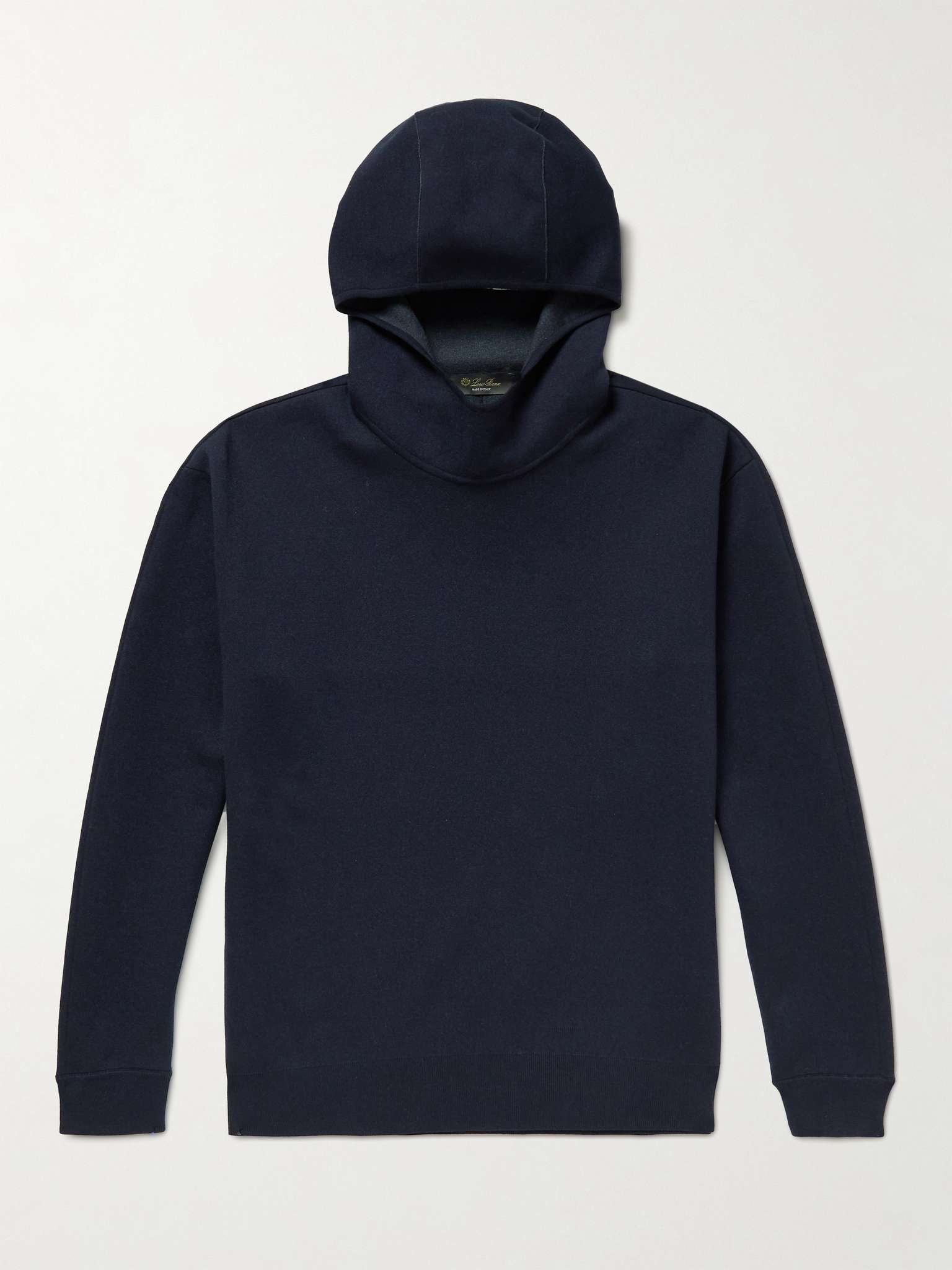 Cotton-Blend Jersey Hoodie - 1