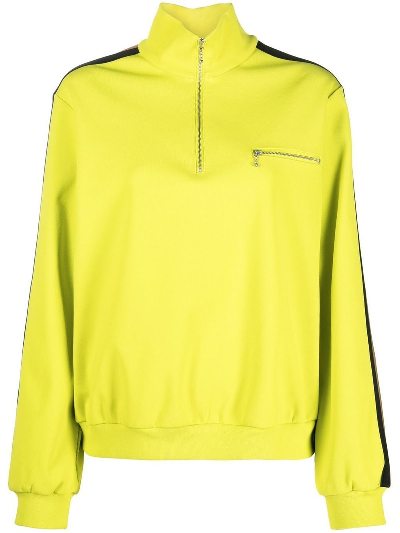 side-stripe detail sweatshirt 1