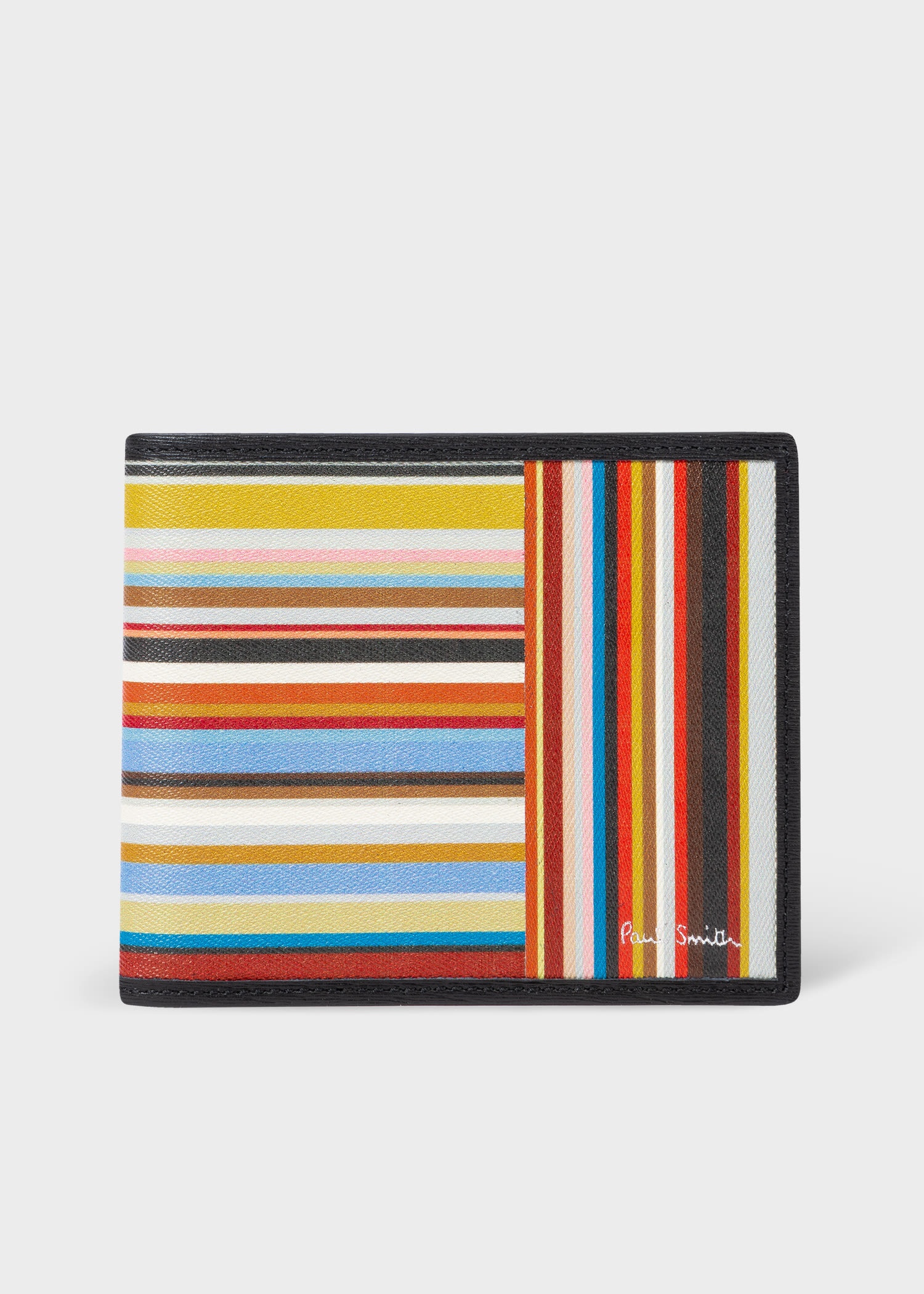 Mixed 'Signature Stripe' Scarf & Wallet Gift Set - 3