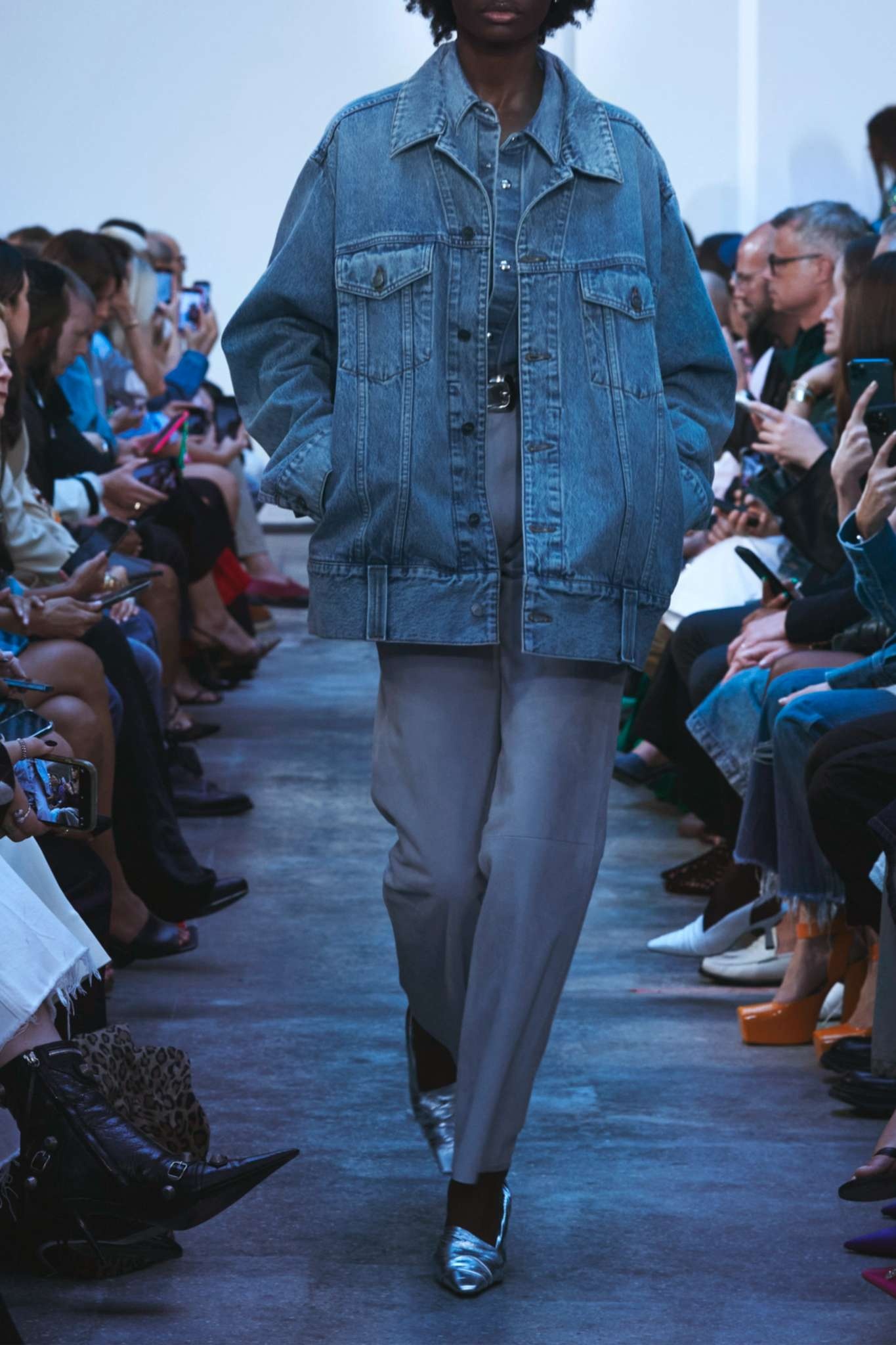 Grizzo oversized denim jacket - 5