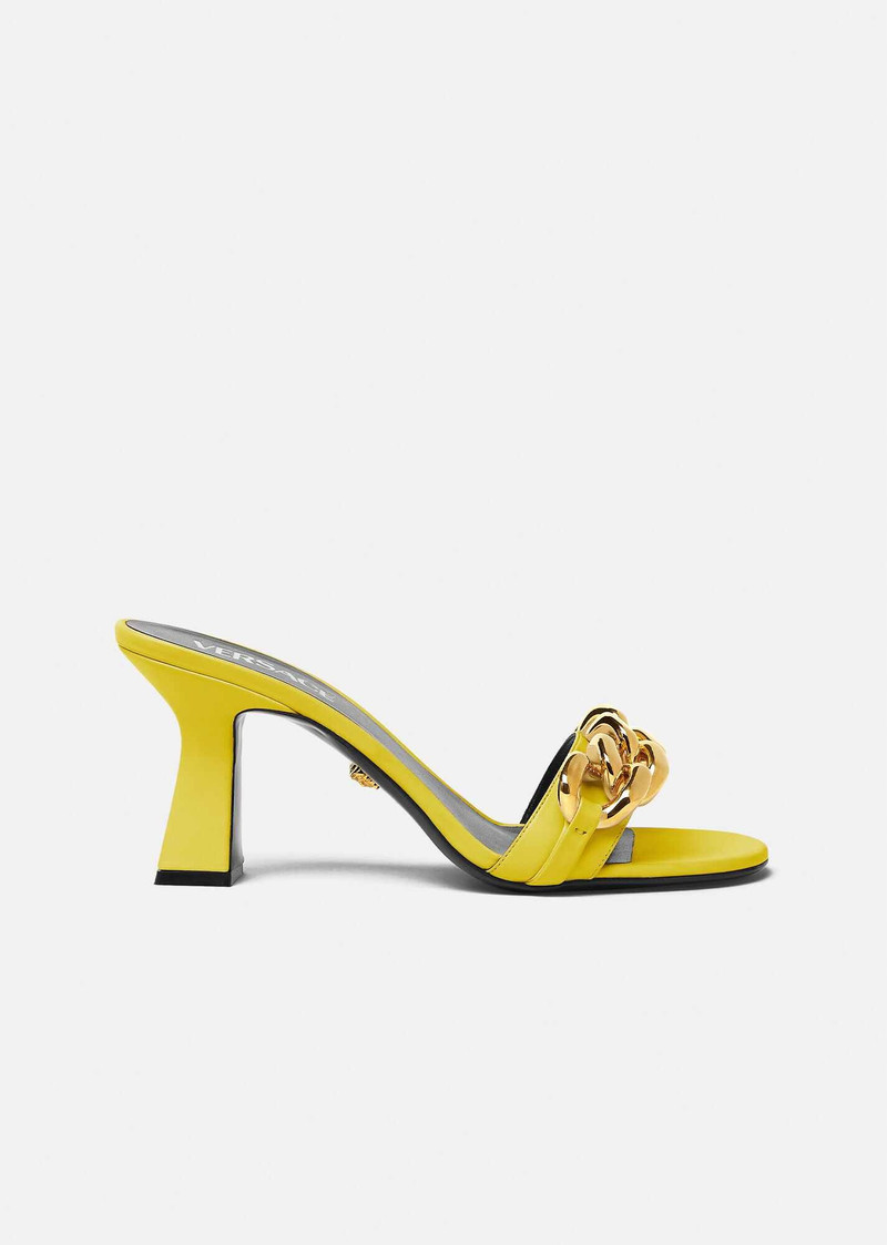 Chain Mid-Heel Sandals 1