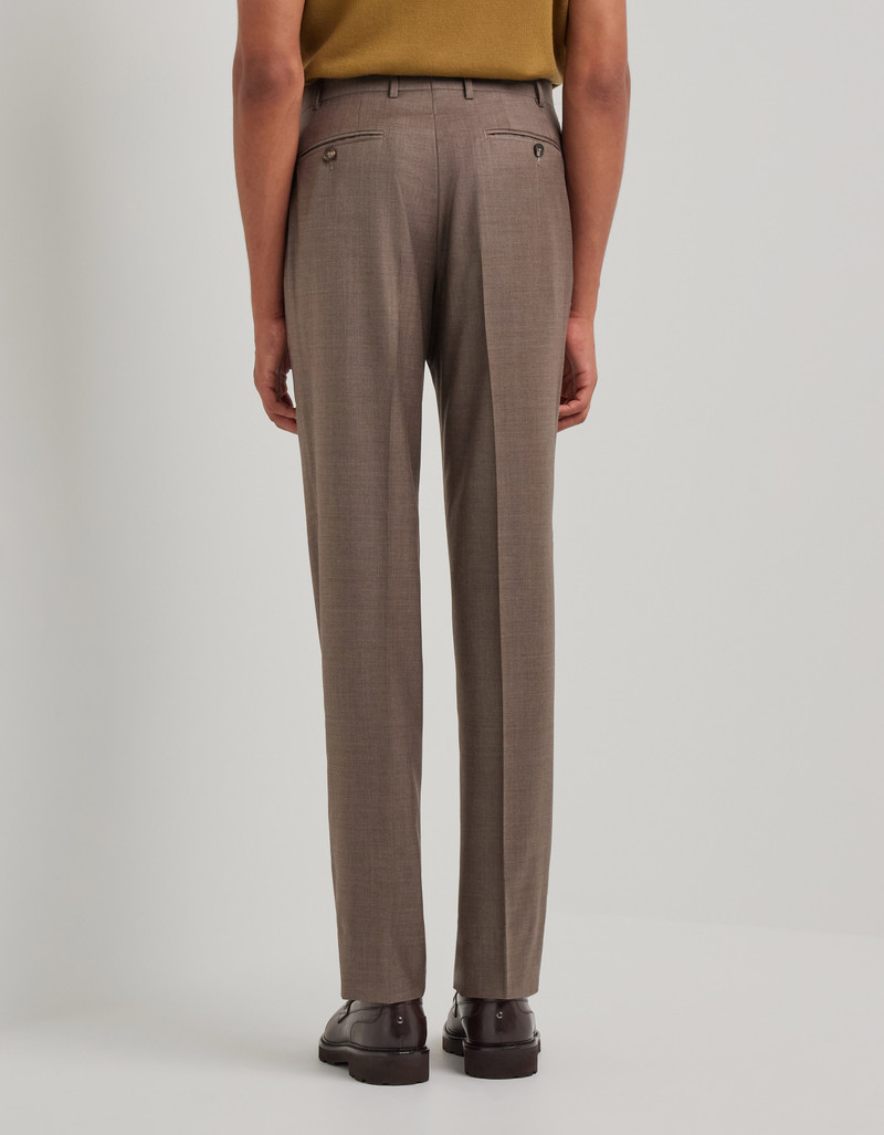 BROWN PANTS IN 150'S WOOL 4
