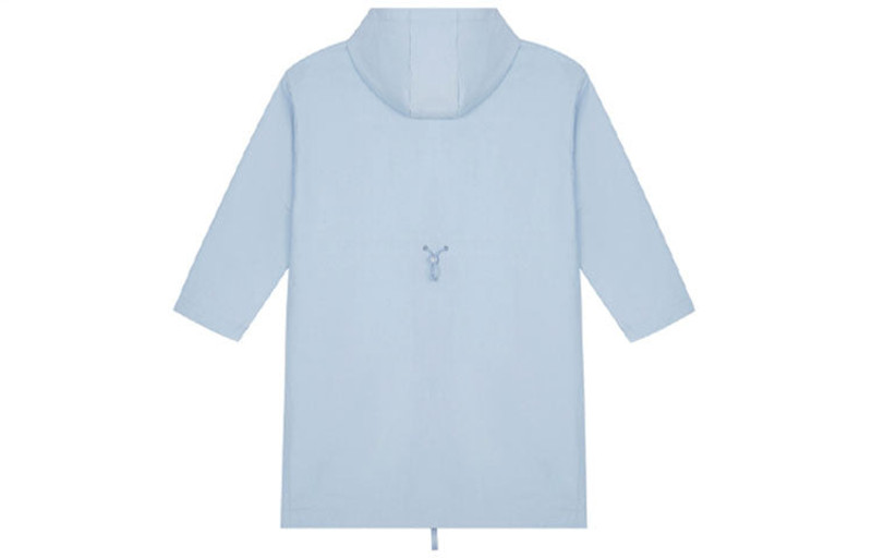 New Balance (WMNS) New Balance Big Pocket Solid Color Hooded Jacket Blue AWJ21304-BMT outlook