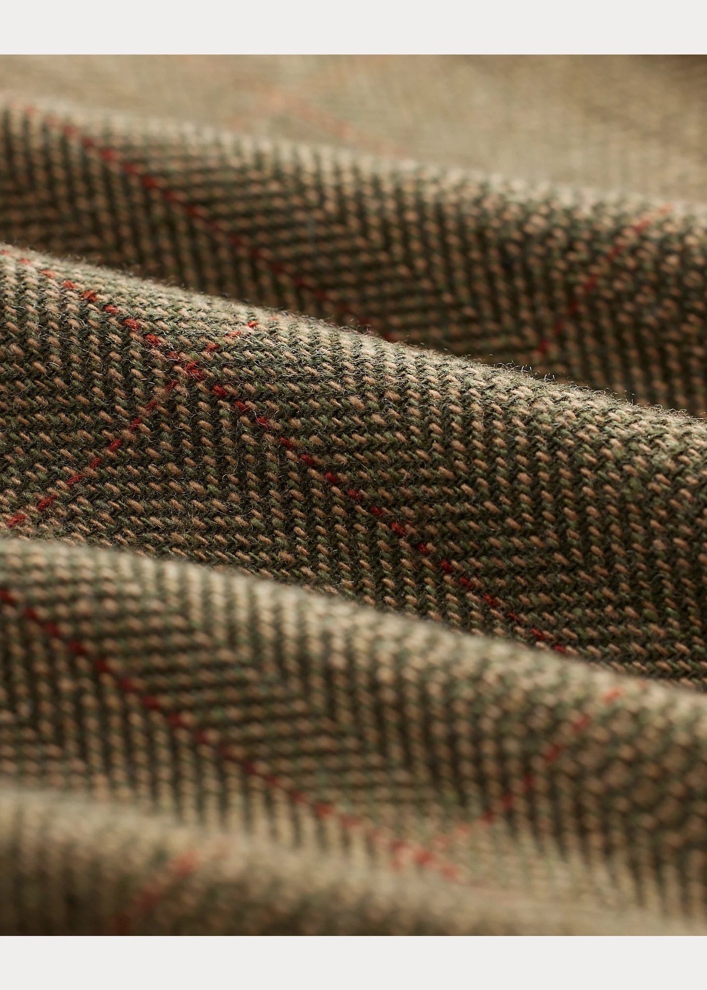 Suede-Patch Herringbone Workshirt - 6
