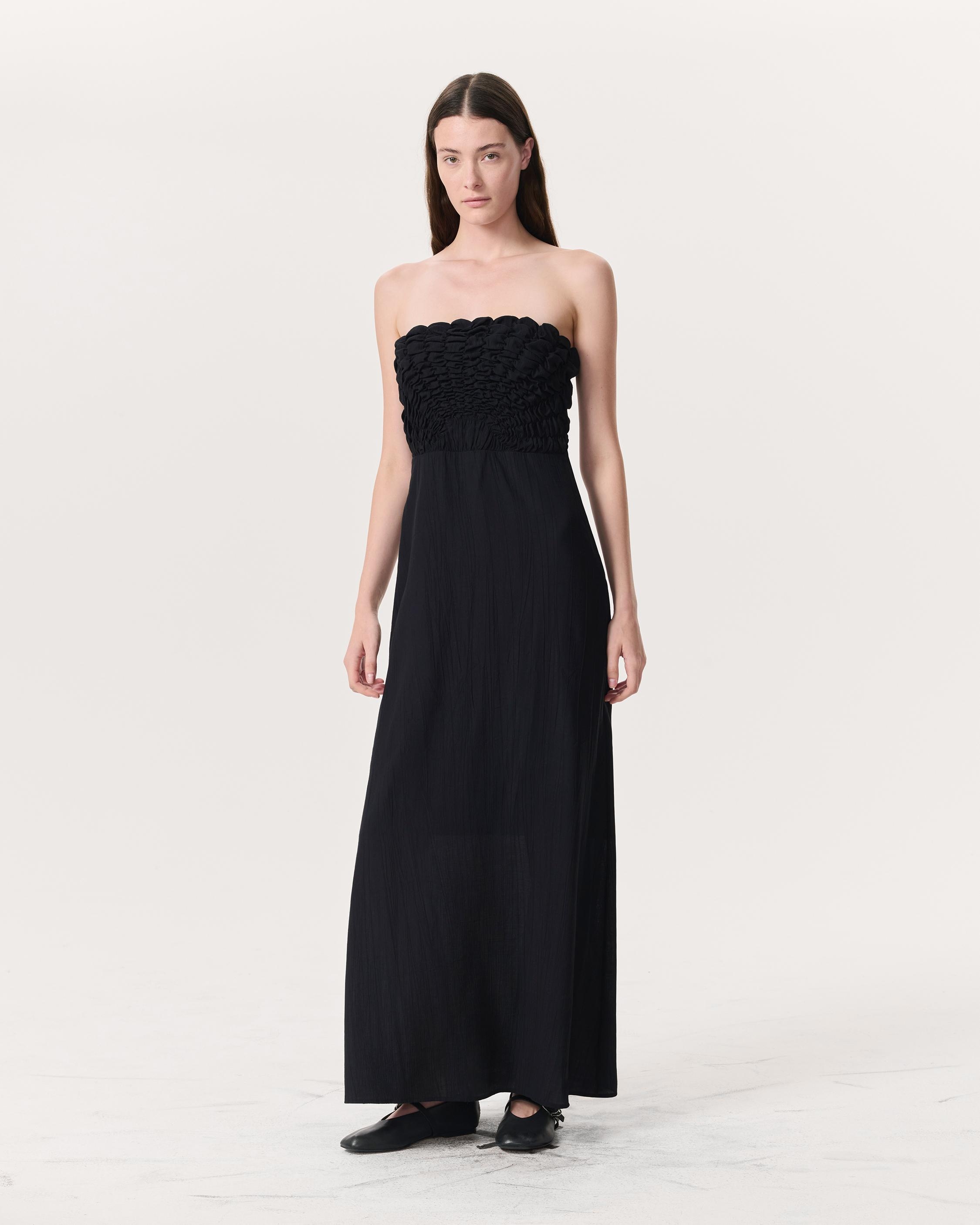 Catalina Ruched Maxi Dress - 2