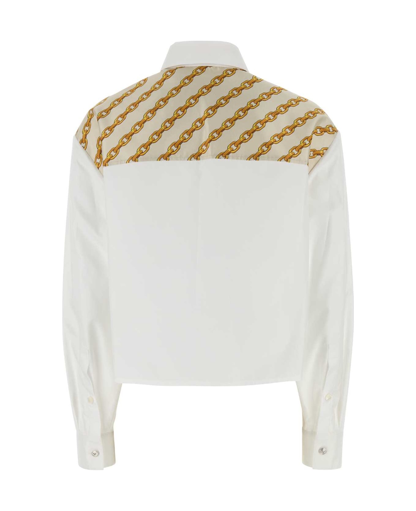 White Poplin Shirt - 2