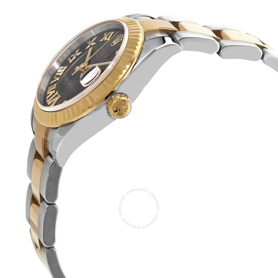 Rolex Datejust 31 Dark Grey Dial Automatic Ladies Steel and 18kt Yellow Gold Oyster 278273GYRDO - 2