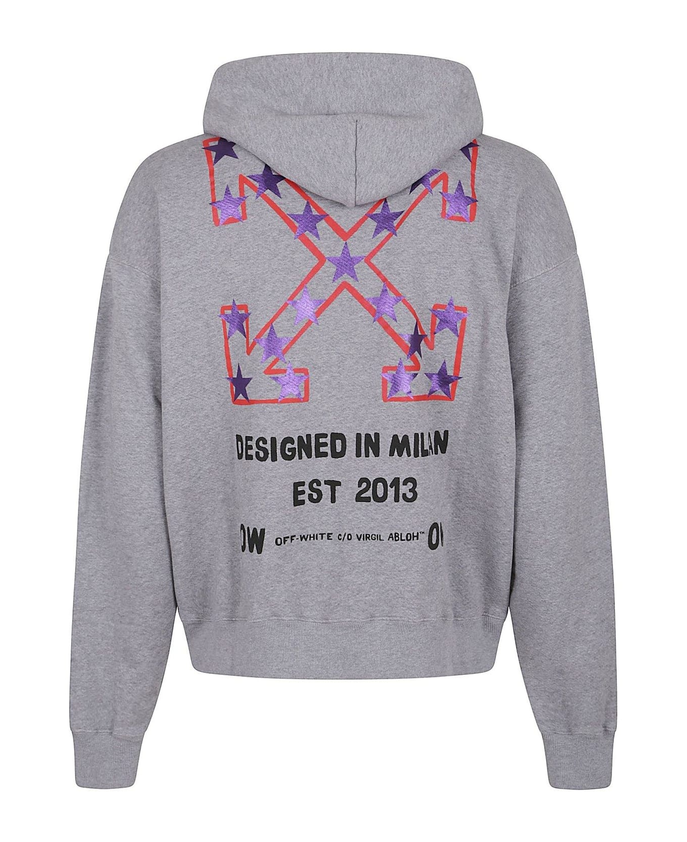 Logo Printed Zip-up Hoodie - 2