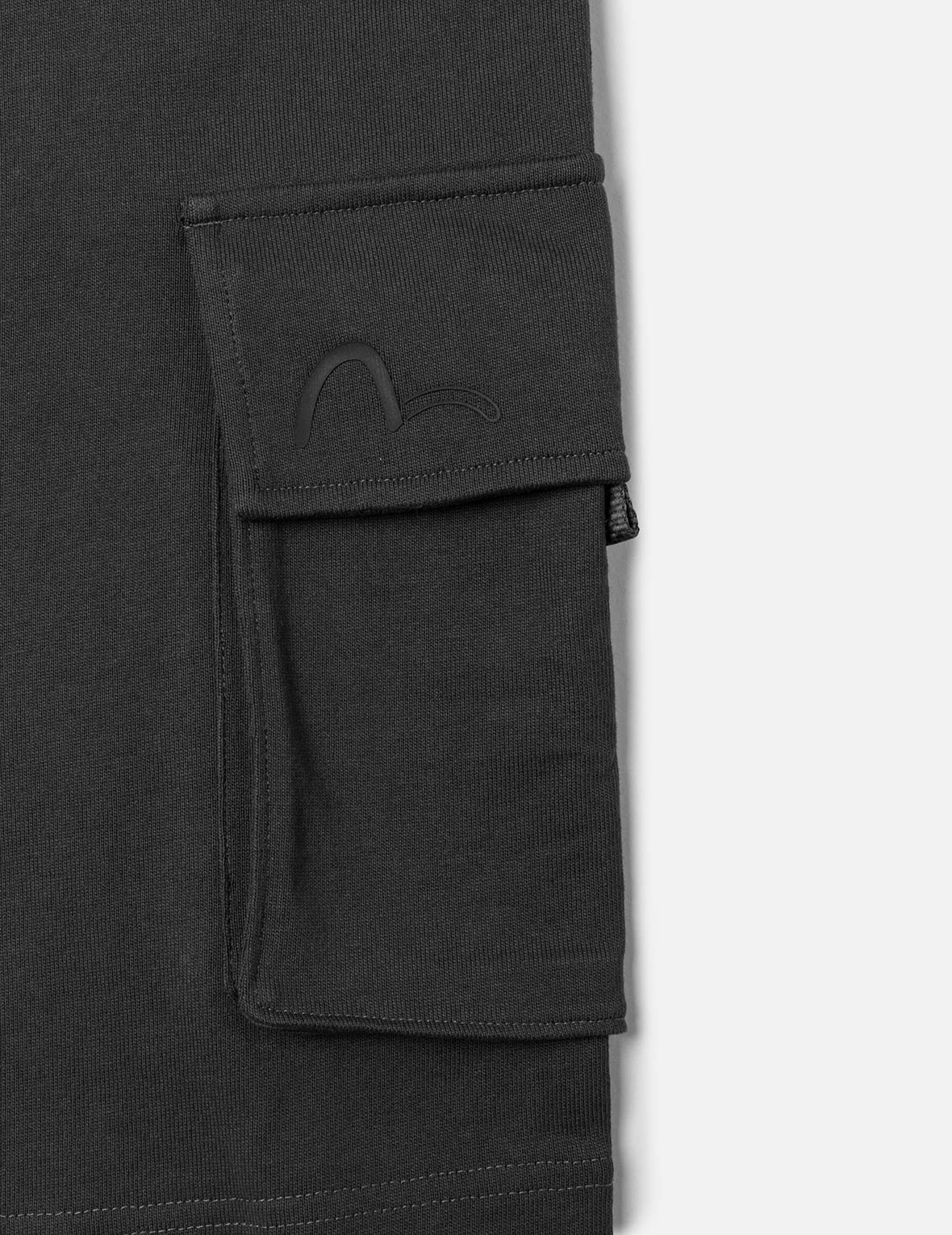 EVISUKURO Embroidery Oversized T-shirt - 6