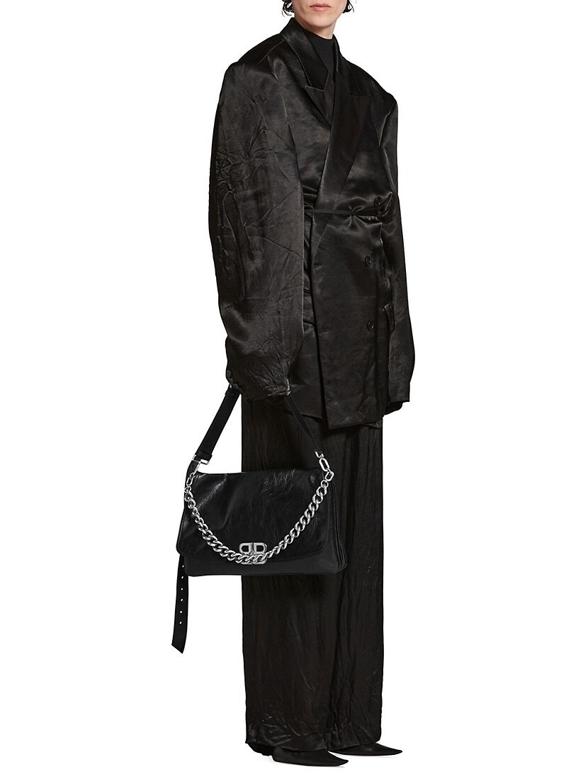 BALENCIAGA BB Soft Large Flap Bag | saksfifthavenue | REVERSIBLE