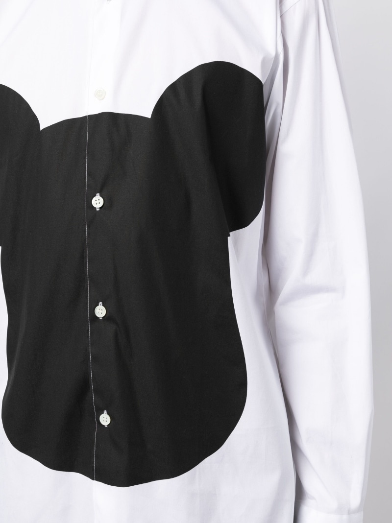 graphic-print cotton shirt - 5