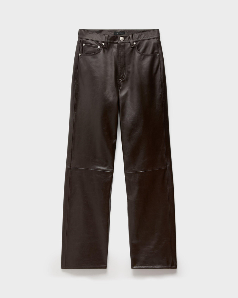Shea Relaxed Leather Pants 1