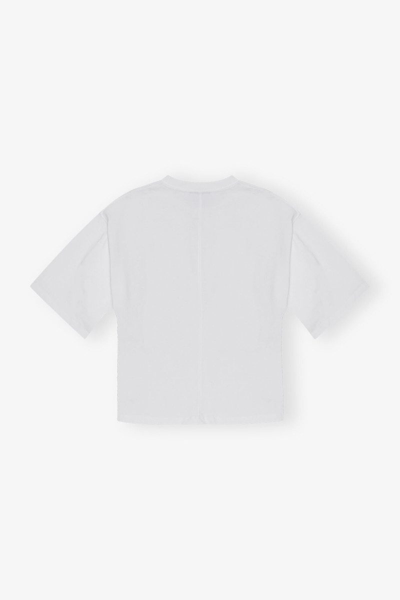 WHITE HEAVY COTTON T-SHIRT 8