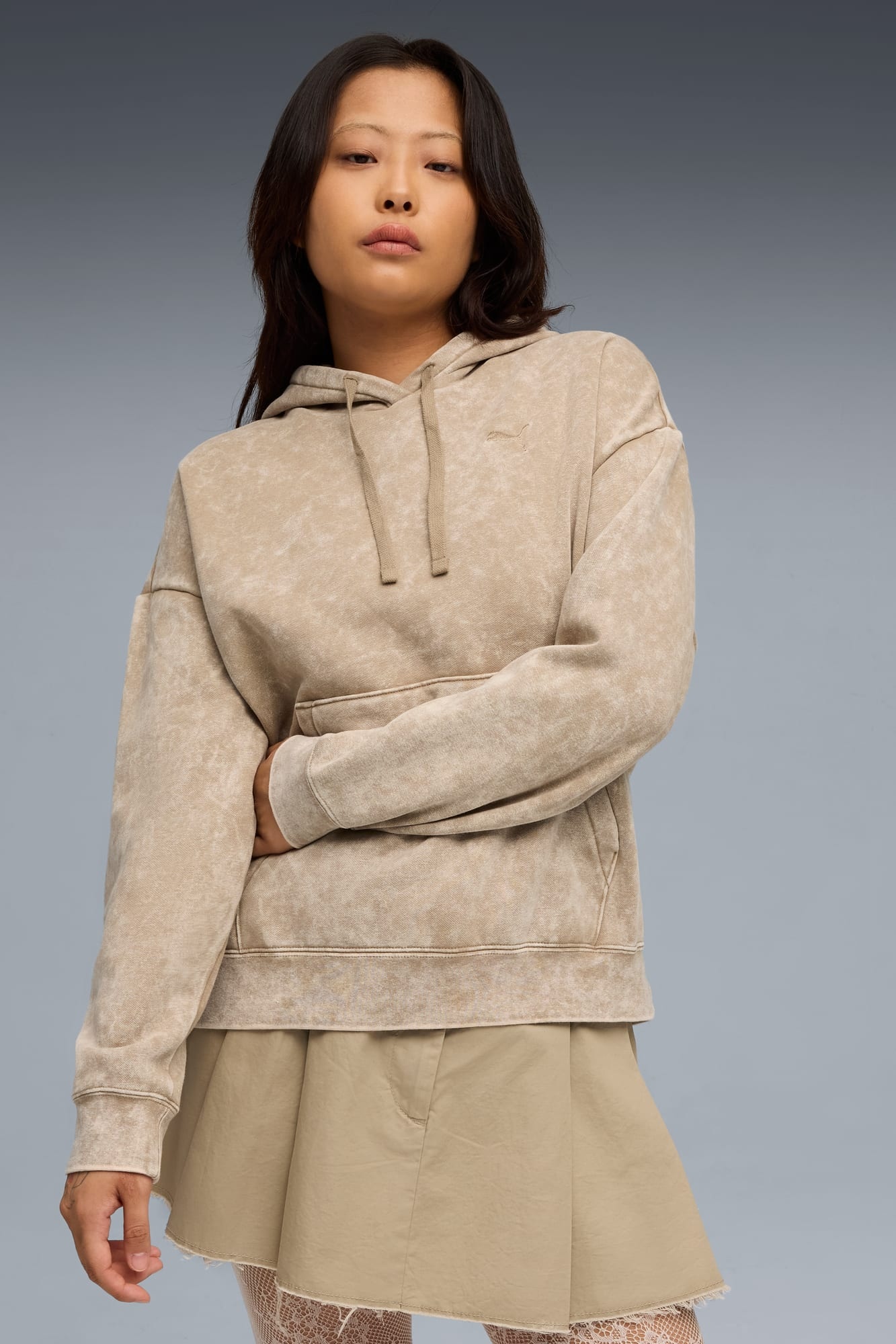 ESS ELEVATED Wash Hoodie Women - 3