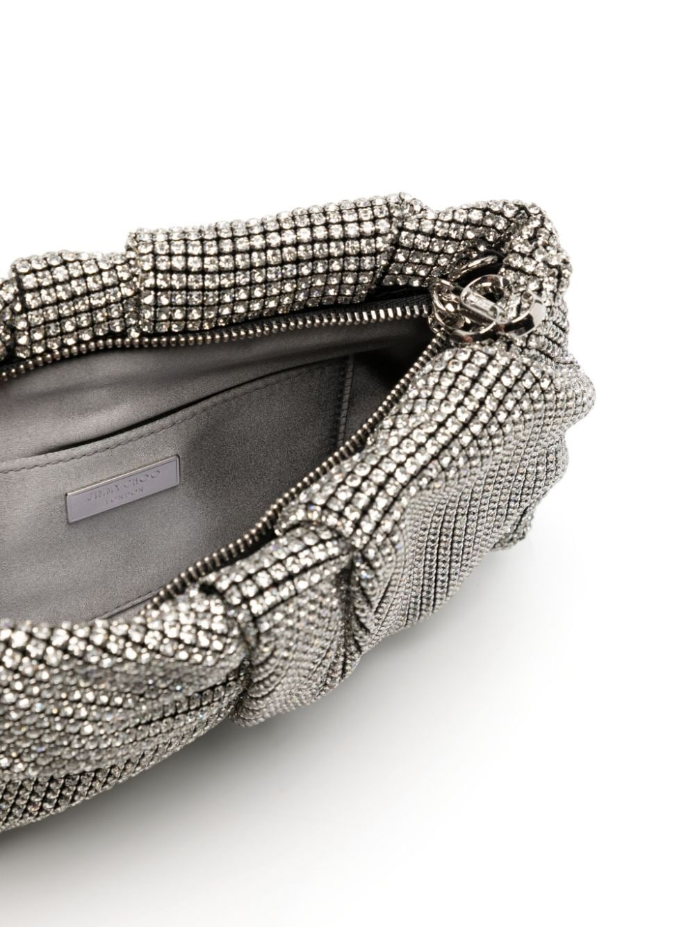 Bonny crystal-embellished clutch bag - 5