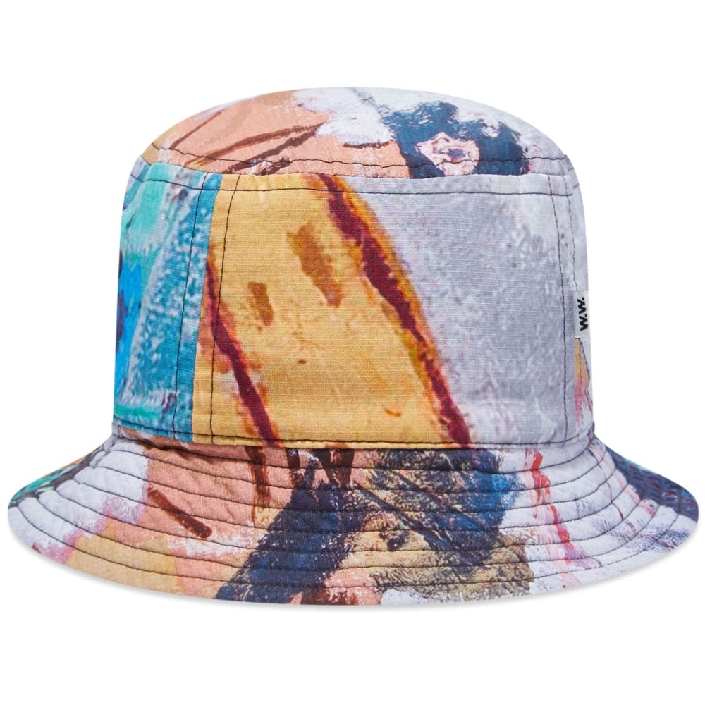 Wood Wood Reverisble Print Bucket Hat - 1