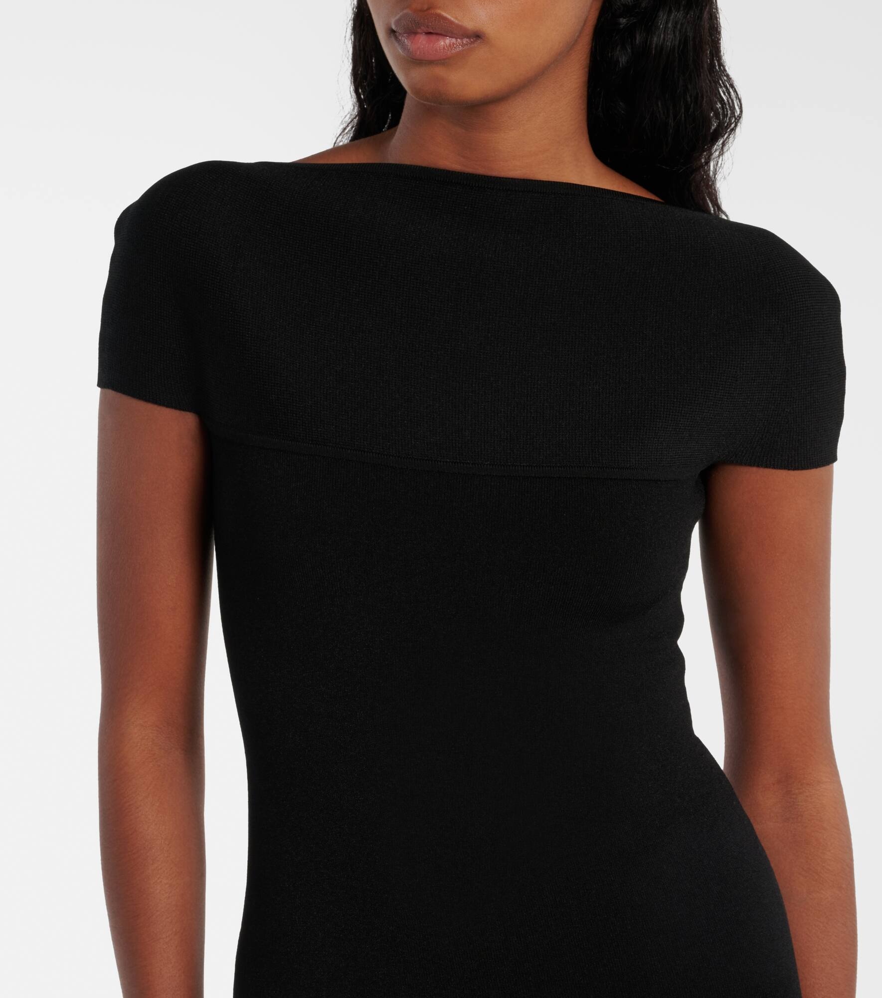 Basile jersey maxi dress - 4