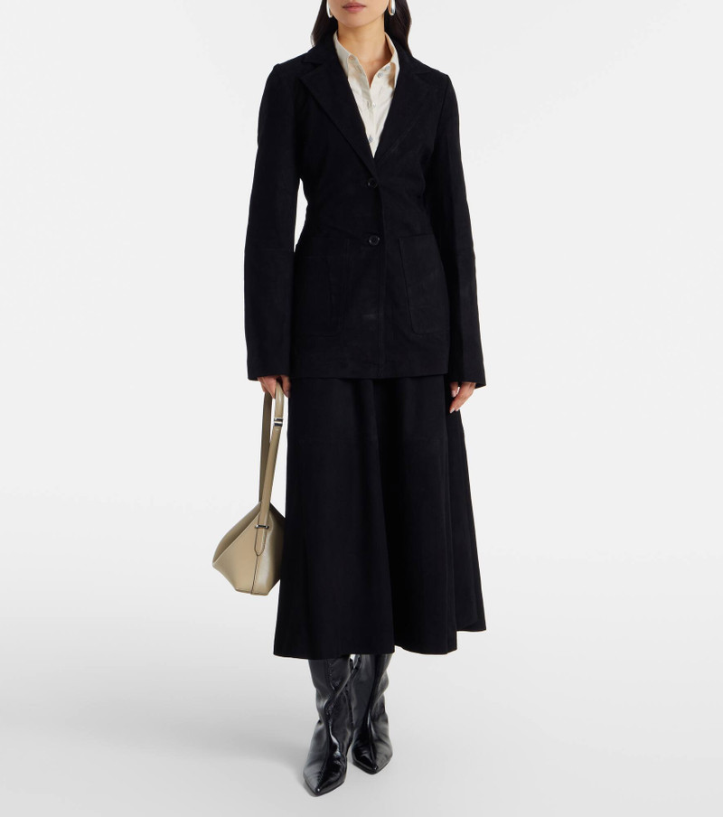 RÓHE Suede blazer outlook
