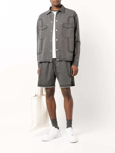 John Elliott drawstring cargo shorts outlook