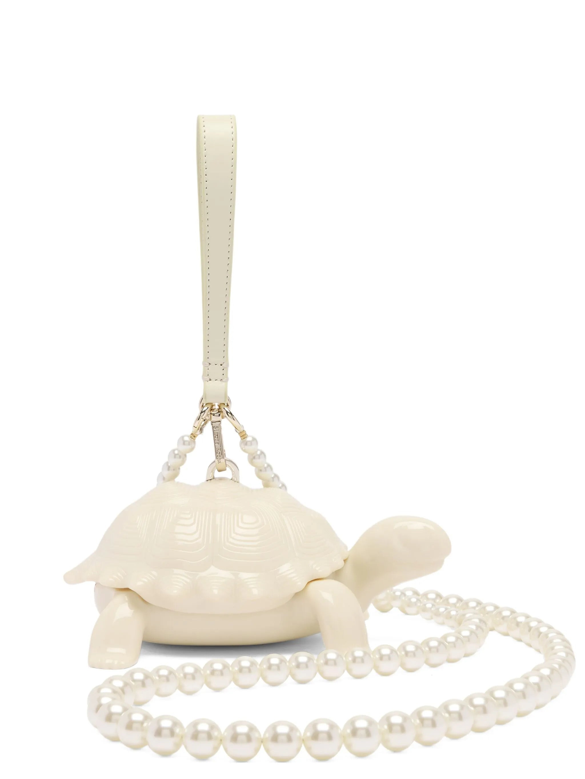 Simone Rocha Turtle Faux-pearl Strap Clutch Bag - 1