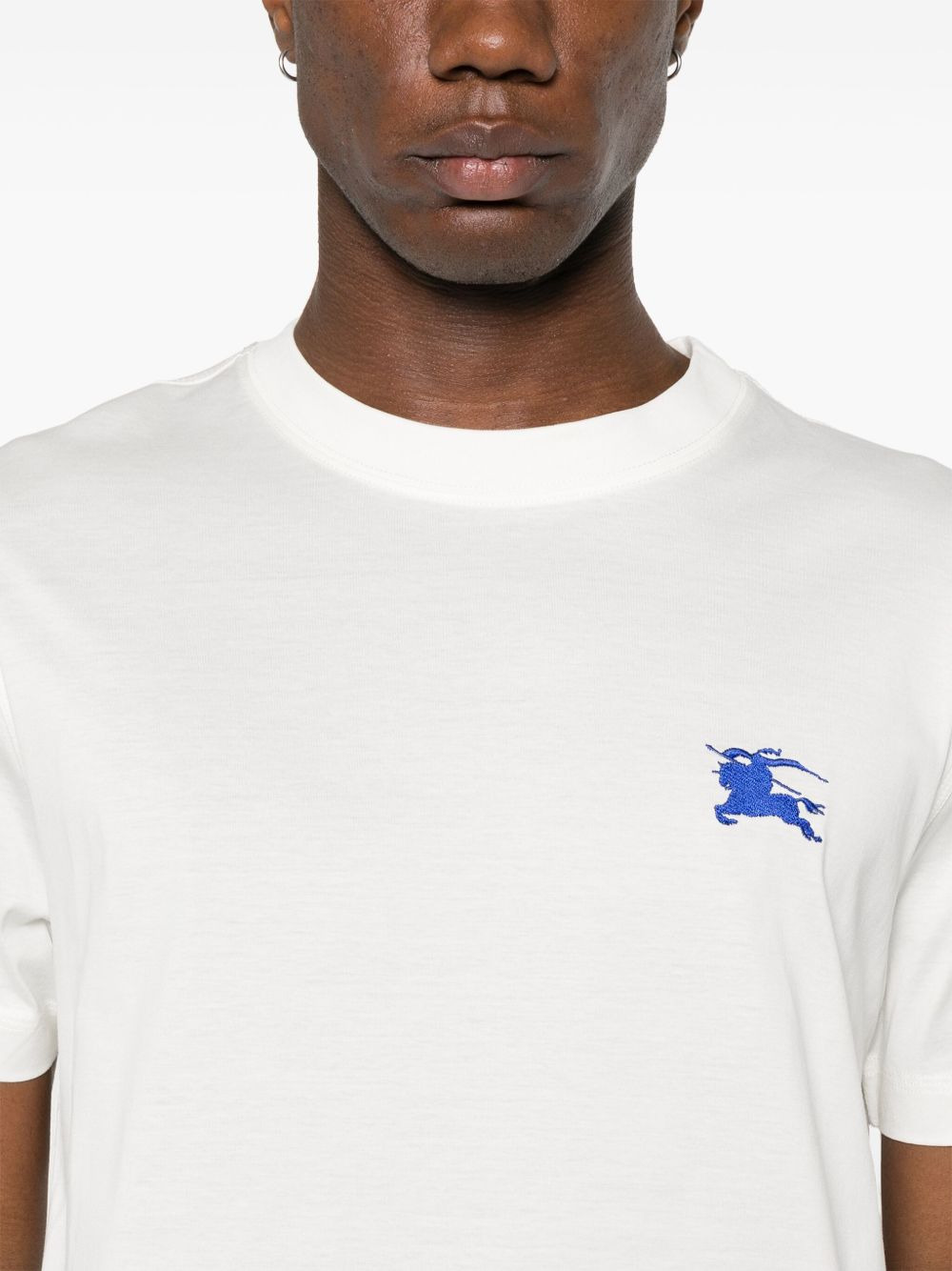 Equestrian Knight-embroidered T-shirt - 4