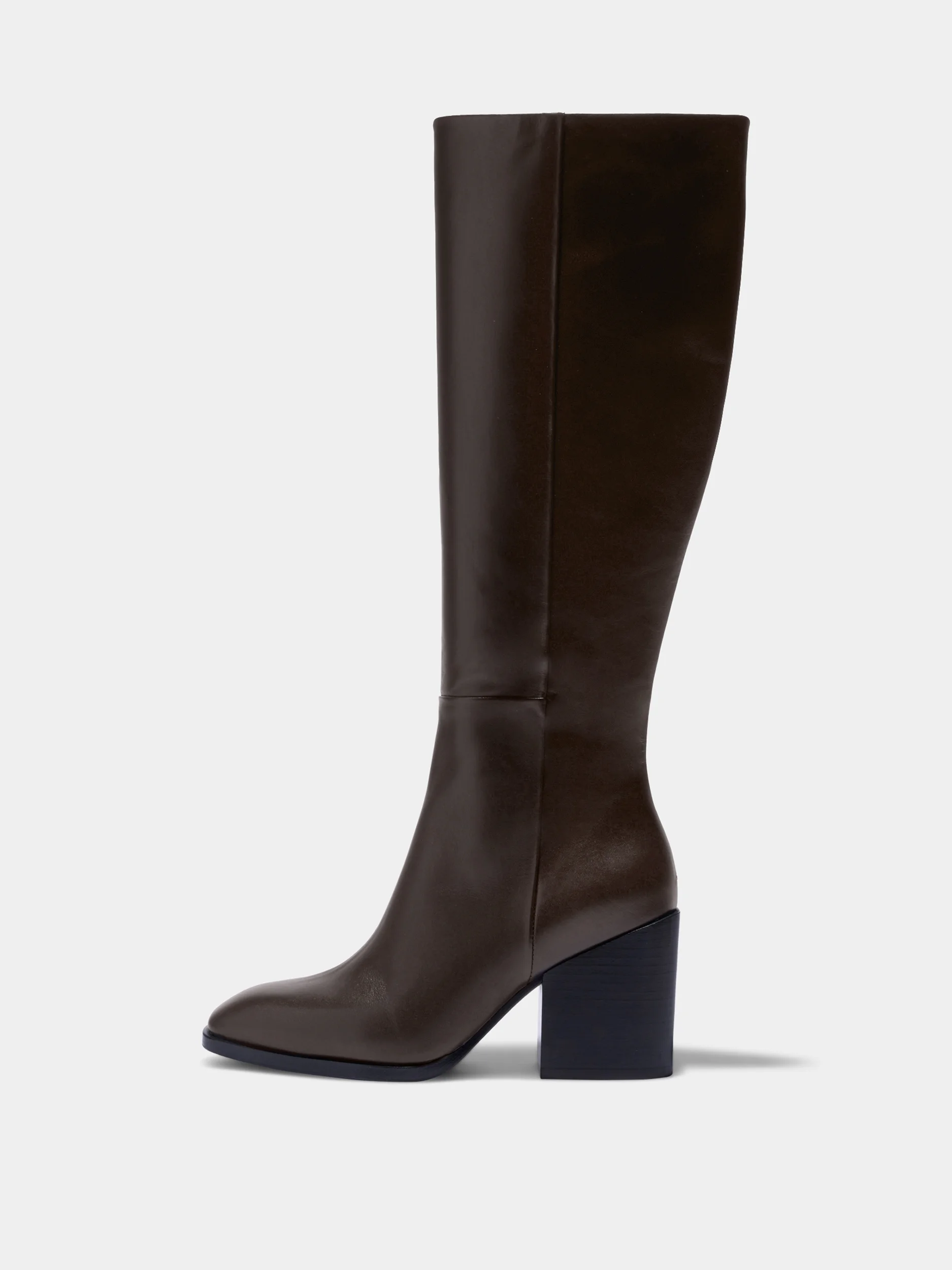Teresa Leather Knee-High Boots - 1