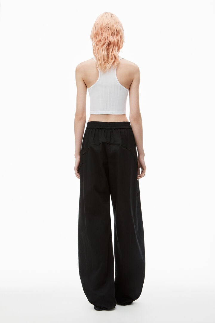 T BY ALEXANDER WANG Women Track Pants With Piping - 3