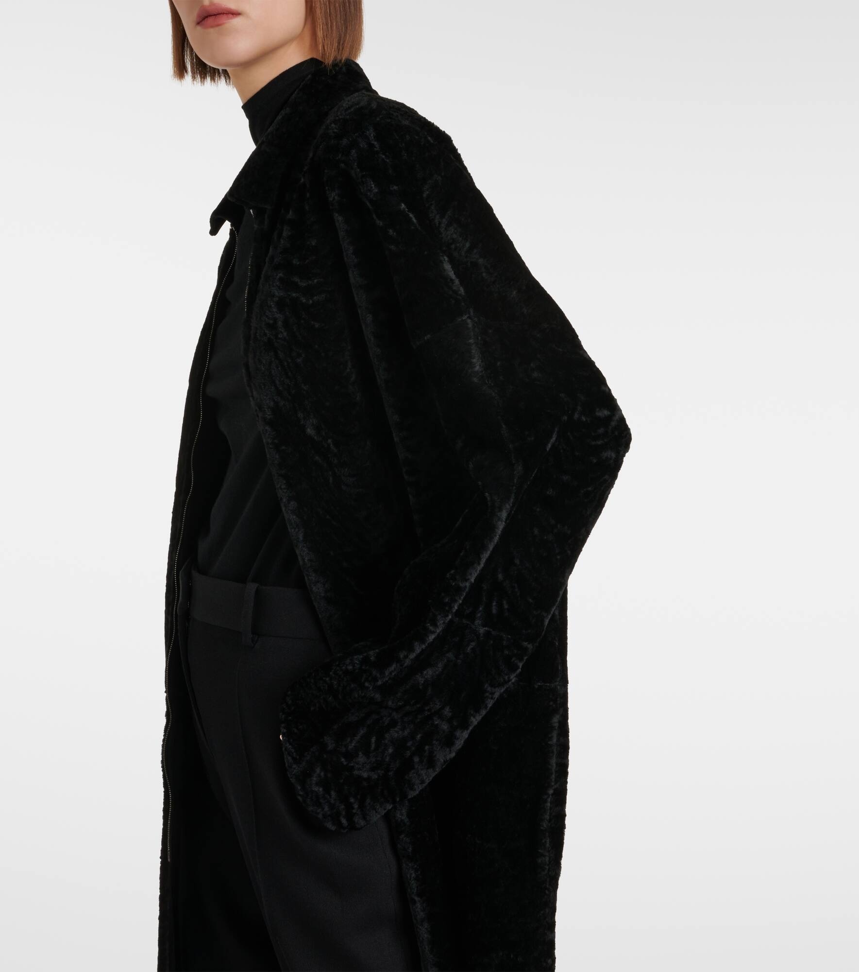 Sheeran shearling coat - 6