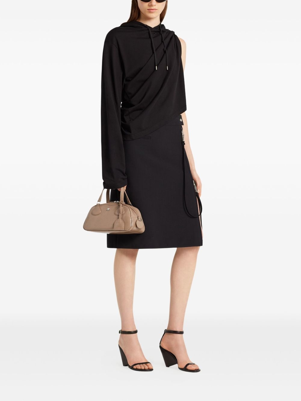 Friday leather shoulder bag - 2