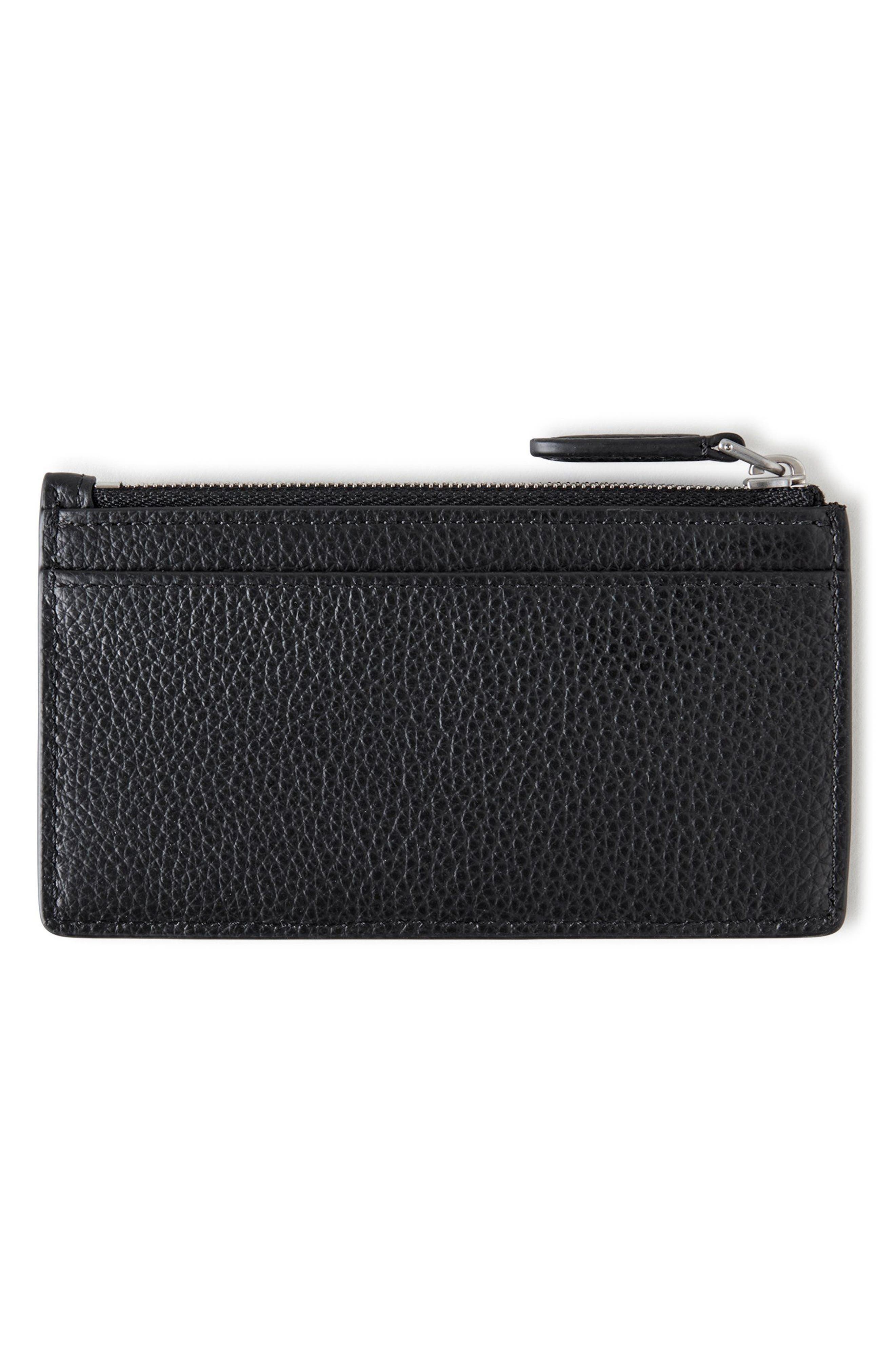 Mulberry Continental Zip Leather Card Holder in Black at Nordstrom - 2
