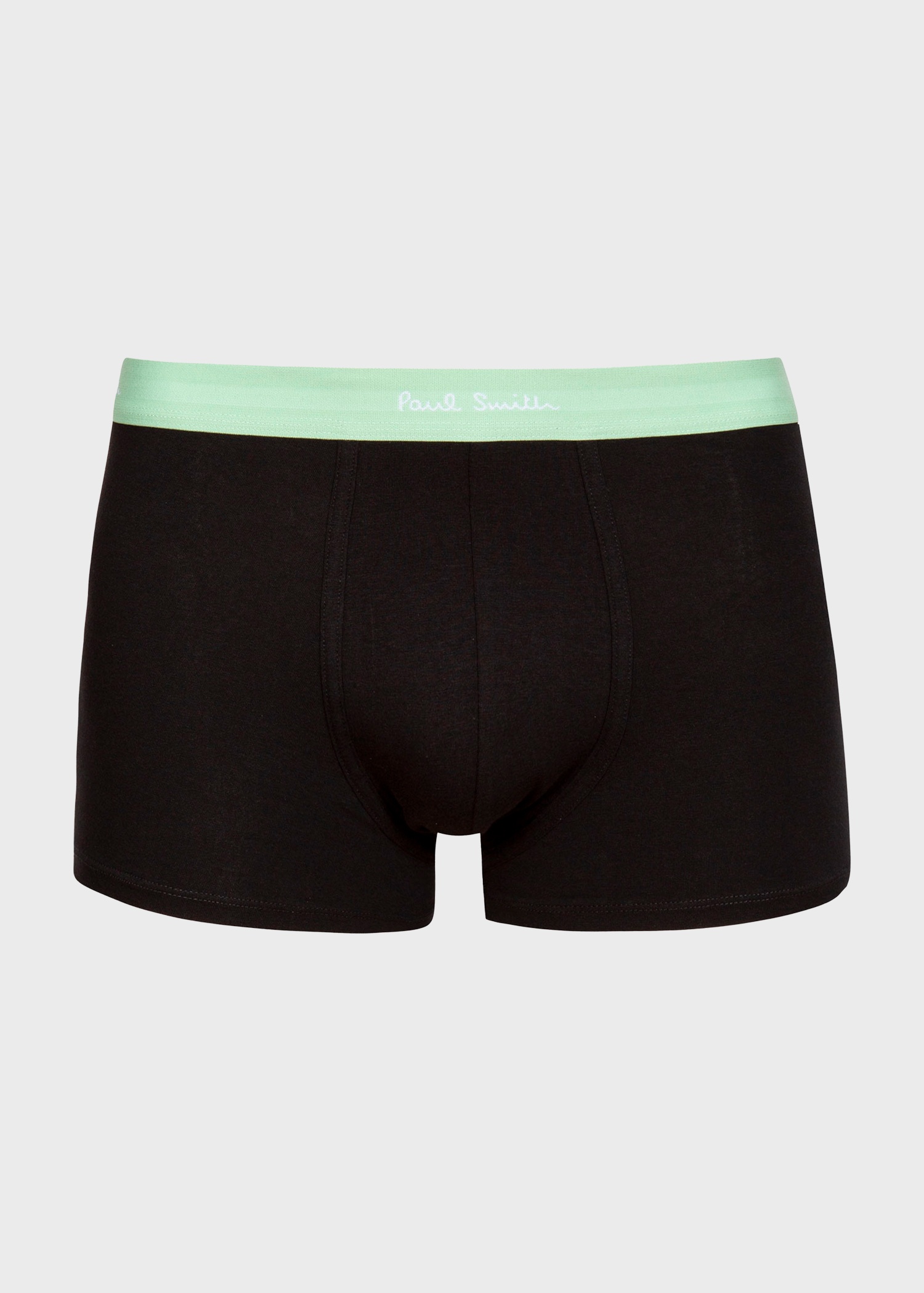 Grey, Blue And Black Boxer Briefs Three Pack - 6