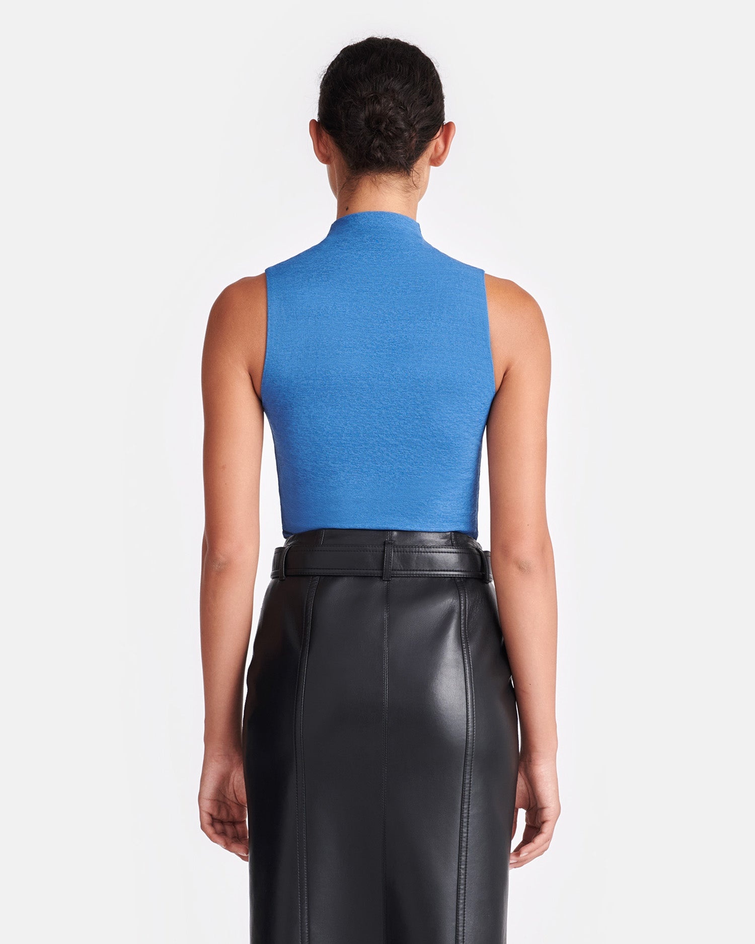 Mesh-Jersey Top - 3