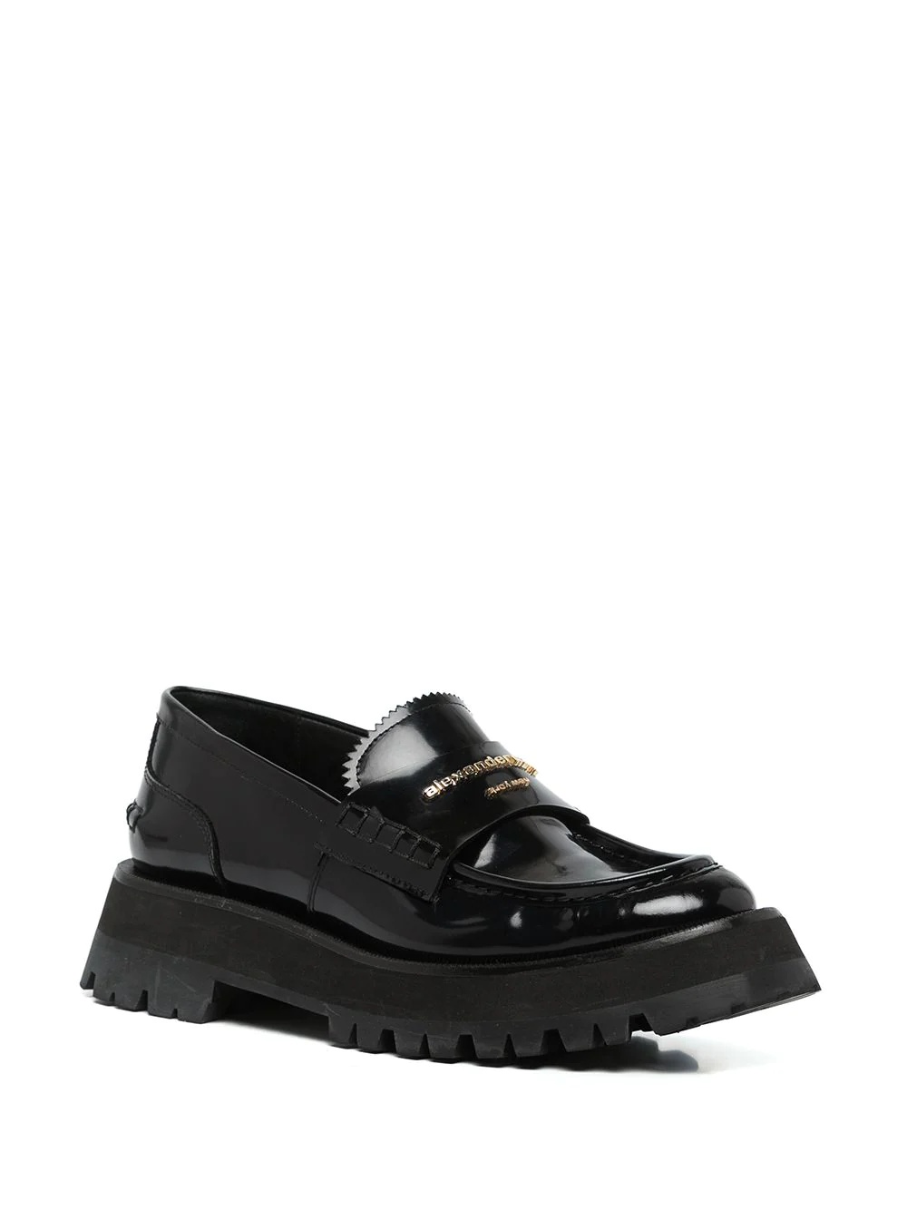 Carter lug-sole box loafers - 2