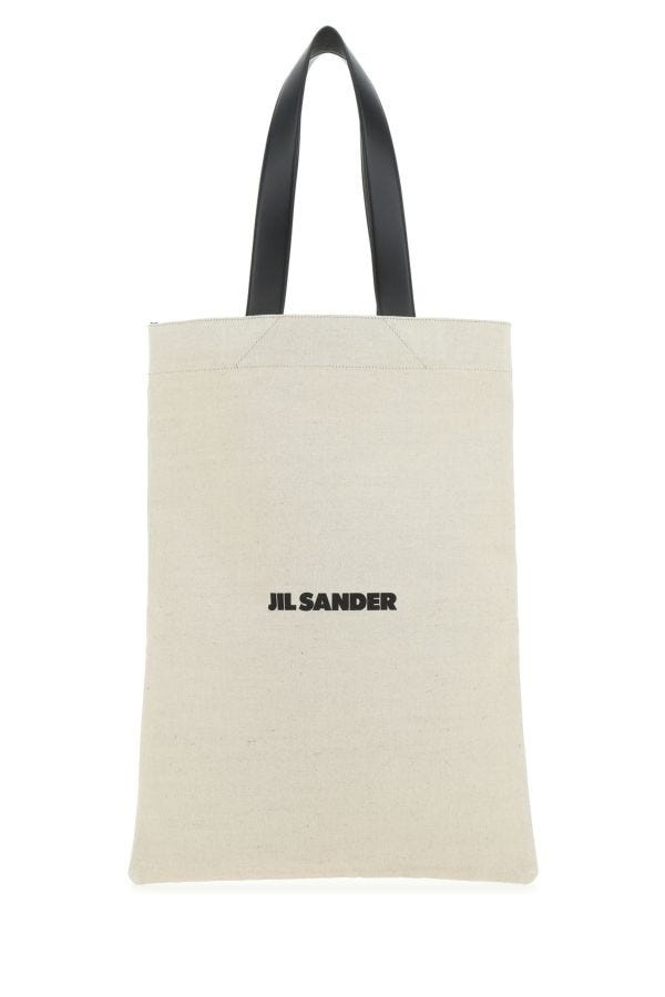 Sand canvas shopping bag - 1
