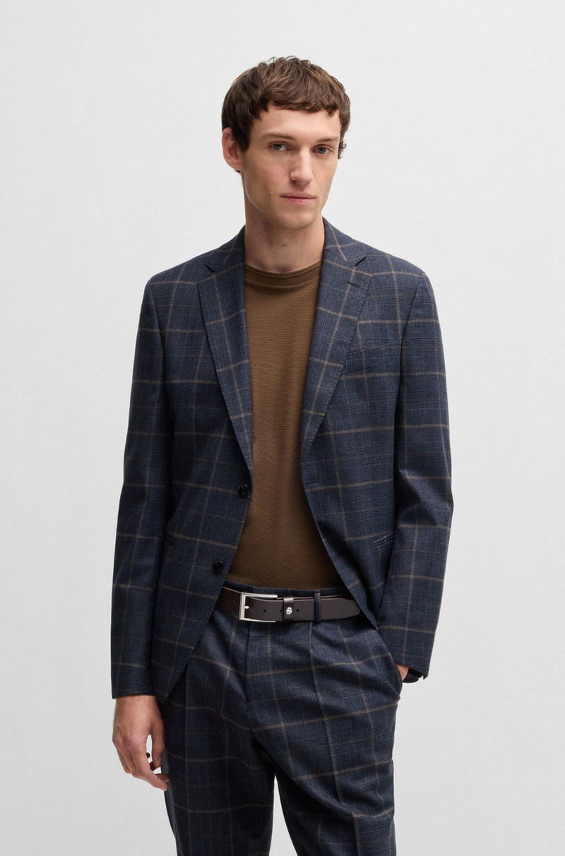 BOSS ITALIAN-LEATHER BELT WITH DOUBLE B MONOGRAM KEEPER outlook