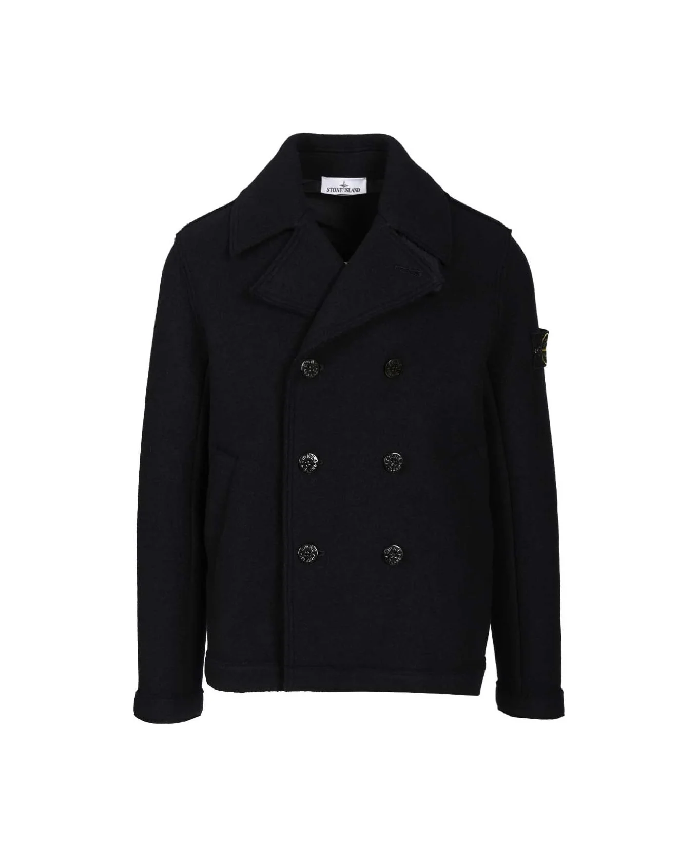 Felt Pea Coat - 1