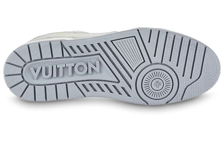 LOUIS VUITTON Trainer Sneakers 'Silver' 1A9TRD - 4