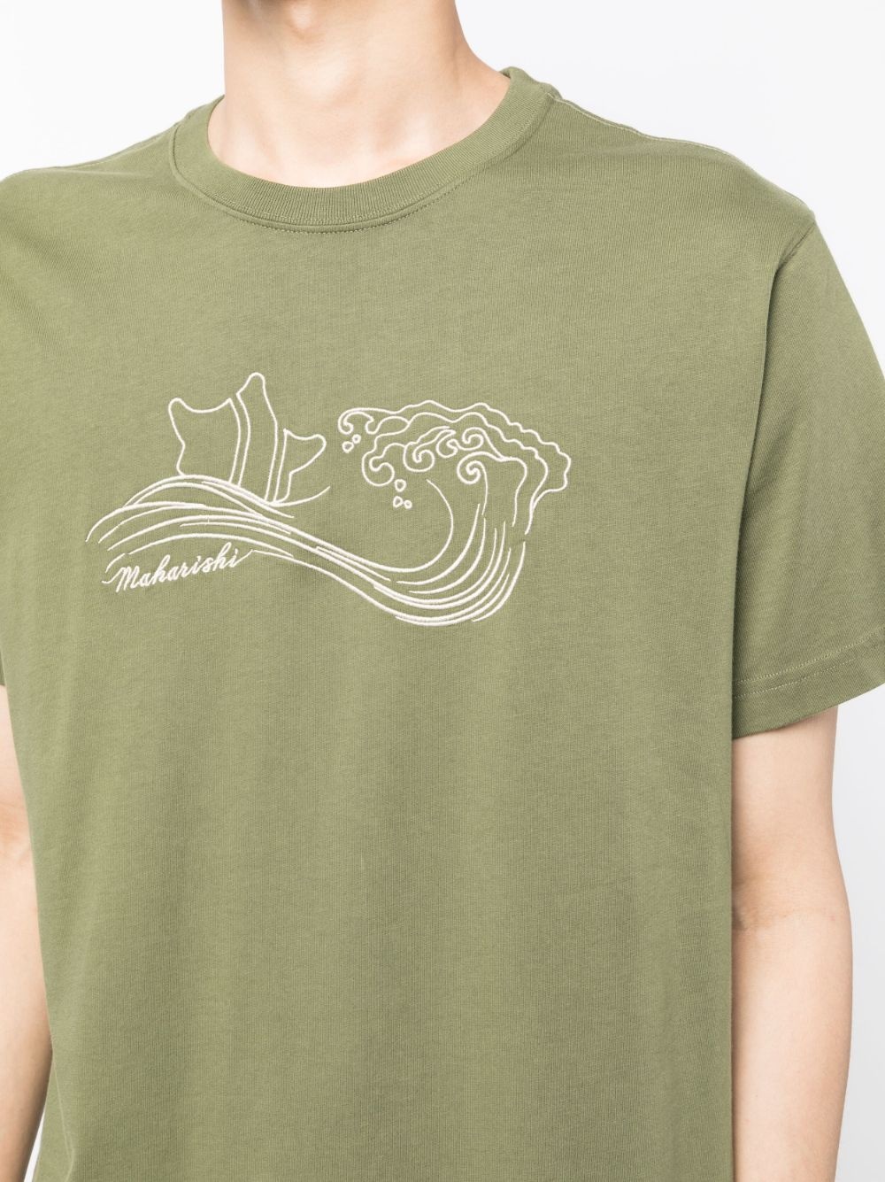 SONGKRAN EMBROIDERED COTTON T-SHIRT - 5