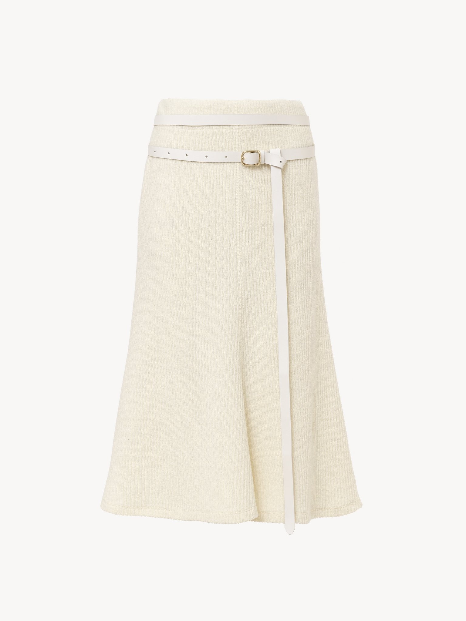 FLARED MID-LENGTH SKIRT - 3